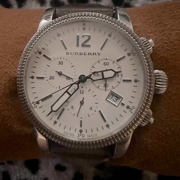 Men's BURBERRY BU7816 Chronograph Date Men’s Watch - Picture 1 of 4